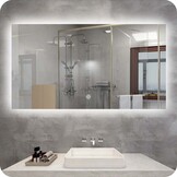 Badkamerspiegel Nova met Infraroodverwarming en LED - Smart - Frameloos - 60x100cm 350W