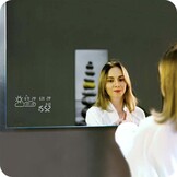 Badkamerspiegel Nova met Infraroodverwarming en LED - Smart - Frameloos - 60x100cm 350W