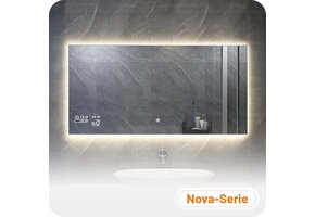 Badkamerspiegel Nova met Infraroodverwarming en LED - Smart - Frameloos - 60x120cm 500W