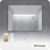 Badkamerspiegel GM met Infraroodverwarming en Wifi - Frameloos - 60x100cm 580W