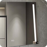 Badkamerspiegel Chevelle Anti-Condens en LED - Frameloos - 60x100cm