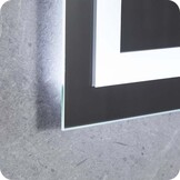 Badkamerspiegel Laguna Anti-Condens en LED - Frameloos - 70x120cm