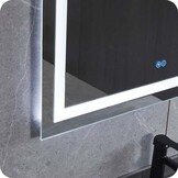 Badkamerspiegel Laguna Anti-Condens en LED - Frameloos - 70x50cm