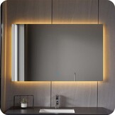 Badkamerspiegel Impala Anti-Condens en LED - Frameloos - 60x100cm