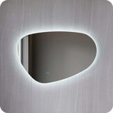 Badkamerspiegel Dart Anti-Condens en LED - Frameloos - 60x40cm