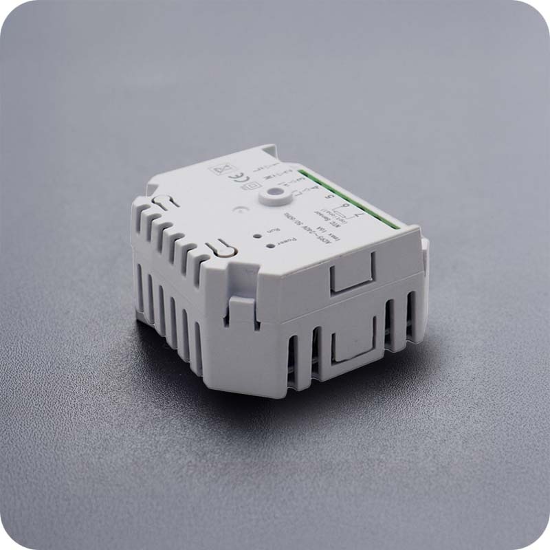 Set THB-03 + OVB-05 Draadloze Wifi Klokthermostaat - Bedienbaar via je mobiel - Zwart