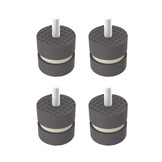 Elastische TPE Trillingsdempers • Set van 4 stuks • 90-200 kg