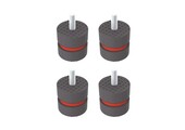 Elastische TPE Trillingsdempers • Set van 4 stuks • 100-350 kg