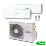 Multisplit Airco Set voor 2 ruimtes | totaal 115m³ | Buitenunit 4,0kW (SCM40)