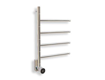 Elektrische Badkamer Radiator Phoenix 60Watt met Thermostaat - Chroom