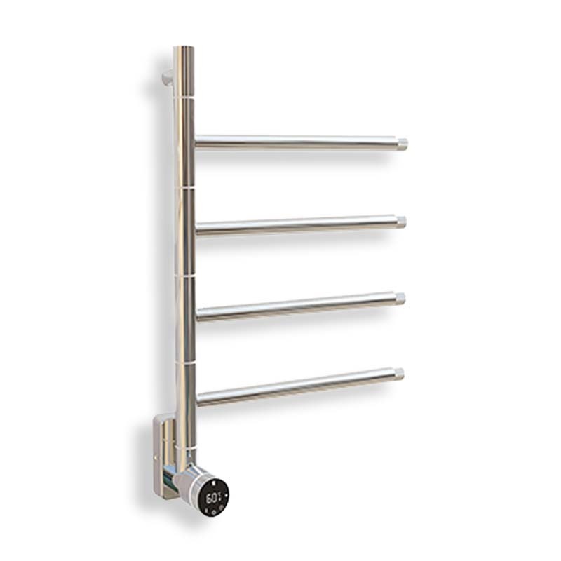 Elektrische Badkamer Radiator Phoenix 60Watt met Thermostaat - Chroom