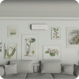 Multisplit Airco Set voor 2-3 ruimtes | totaal 145m³ | Buitenunit 5,0kW (SCM50)