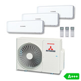 Multisplit Airco Set voor 2-3 ruimtes | totaal 145m³ | Buitenunit 5,0kW (SCM50)