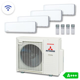 Multisplit Airco Set +Wifi voor 2-4 ruimtes | totaal 200m³ | Buitenunit 7,1kW (SCM71)