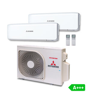 "Stel zelf samen" Multisplit Airco Set voor 2 ruimtes | Maak uw eigen combinatie