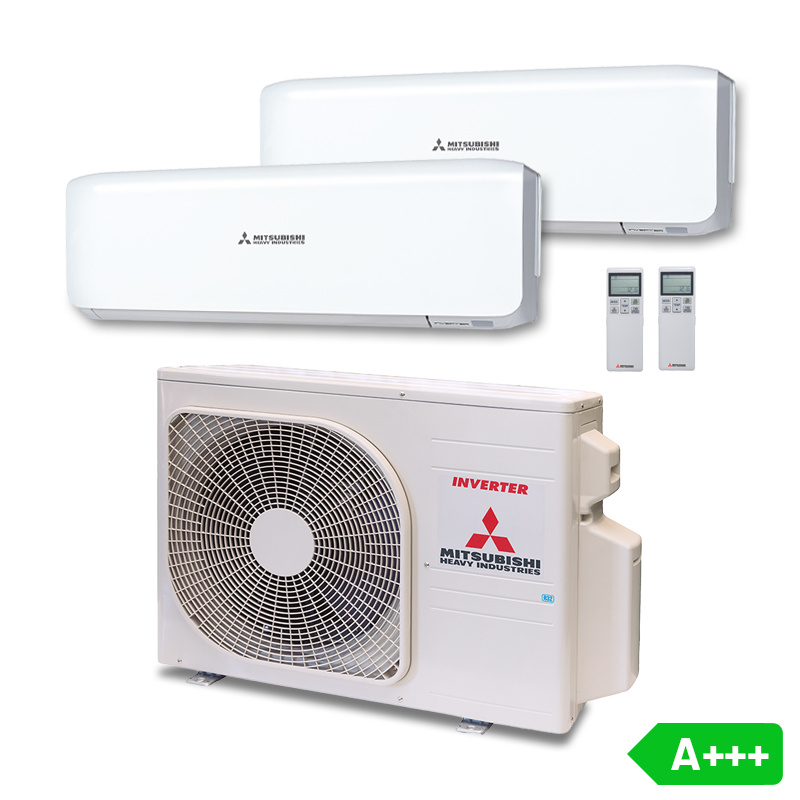 "Stel zelf samen" Multisplit Airco Set voor 2 ruimtes | Maak uw eigen combinatie