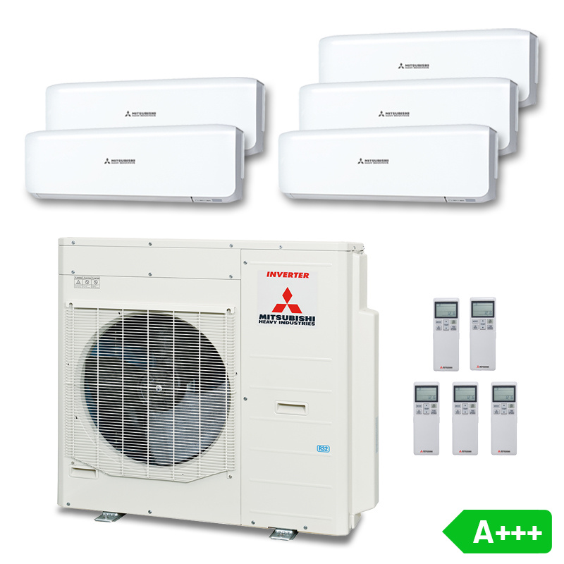 "Stel zelf samen" Multisplit Airco Set voor 5 ruimtes | Maak uw eigen combinatie