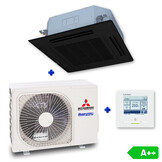 Mitsubishi FDT60VH Singlesplit Airco 6,0kW Cassette 90x90cm met Hyper-Inverter