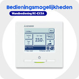 Mitsubishi FDT60VH Singlesplit Airco 6,0kW Cassette 90x90cm met Hyper-Inverter