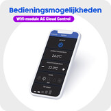 Mitsubishi FDT60VH Singlesplit Airco 6,0kW Cassette 90x90cm met Hyper-Inverter