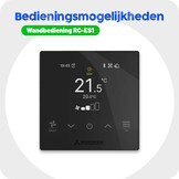 Mitsubishi FDT71VH Singlesplit Airco 7,1kW Cassette 90x90cm met Hyper-Inverter