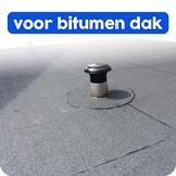 Kabel- Dak Doorvoer Anjo 3000 DW 100mm Losse Plakplaat Bitumen