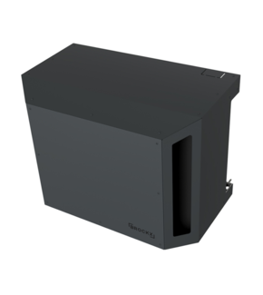 Airco Omkasting Aluminium Antraciet Small Wandmontage Laag