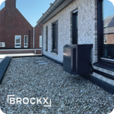 Airco Omkasting Aluminium Antraciet Small Wandmontage Hoog