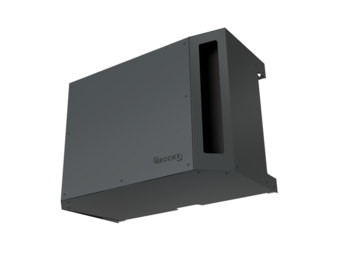 Airco Omkasting Aluminium Antraciet Large Wandmontage Hoog