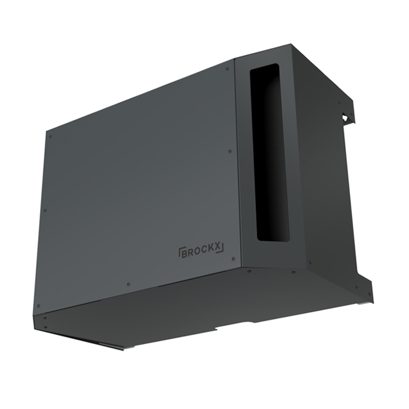 Airco Omkasting Aluminium Antraciet Large Wandmontage Hoog