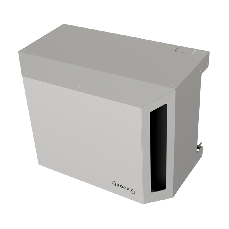 Airco Omkasting Aluminium Wit Small Wandmontage Laag