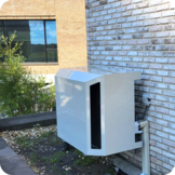 Airco Omkasting Aluminium Wit Large Vrijstaand