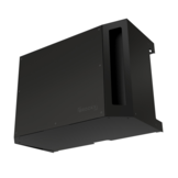 Airco Omkasting Aluminium Zwart Small Wandmontage Hoog