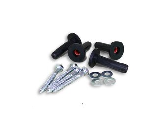 Trillingsdempende Wandbeugel Plug 18x70mm • Set van 4 stuks
