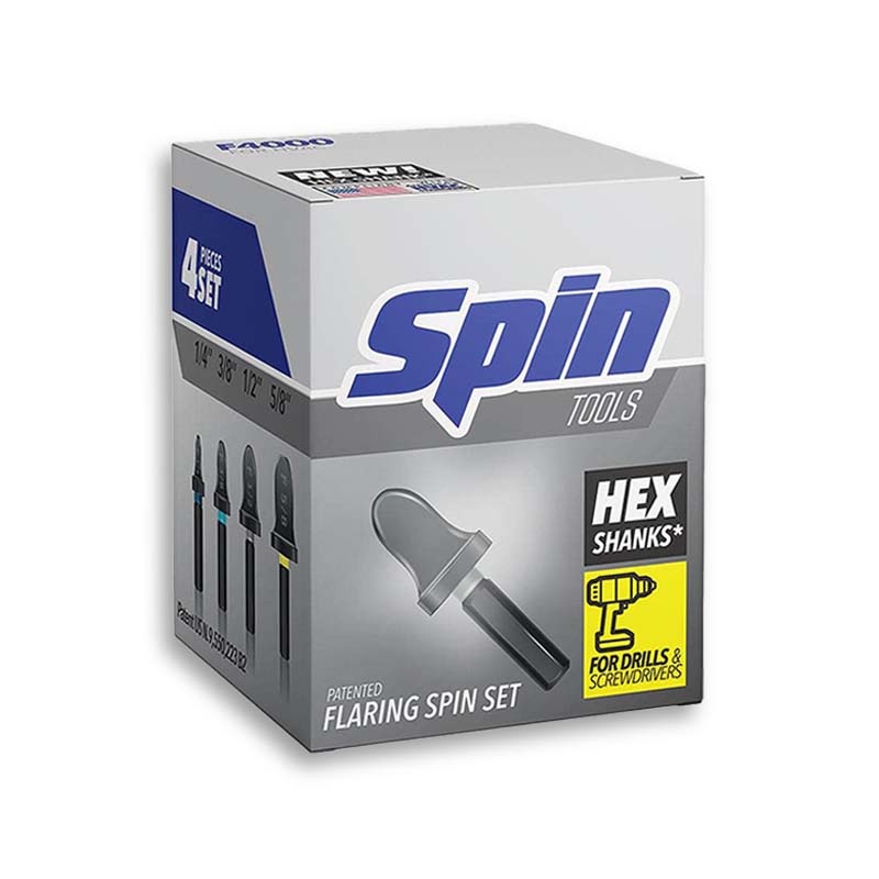 Flare Bitset F4000 (4-delig) -  1/4” t/m 5/8”