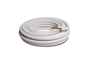 Koelleiding Geïsoleerd Enkel S225 1/4" Volle rol 25 meter