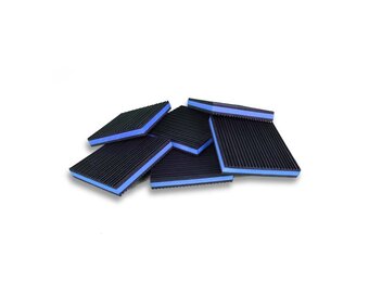 Airco Buitenunit Trillingsdemper Mat 15x15cm - 2,2cm dik - Set van 6 stuks