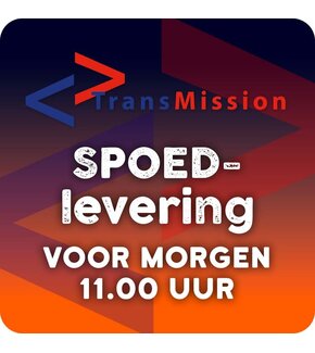 Spoedlevering vóór 11.00 uur