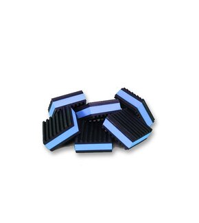 Airco Buitenunit Trillingsdemper Mat 5x5cm - 2,2cm dik - Set van 6 stuks