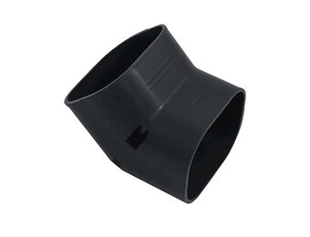 Bocht 45° Stijgend PVC Antraciet Inaba Denko SCF-77-A 75 mm