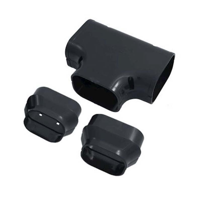 T-Stuk PVC Antraciet Inaba Denko ST-77-A 75 mm