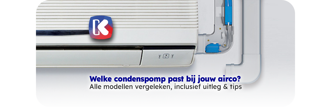 Welke condenswaterpomp past bij jouw airco?