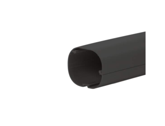 Leidinggoot PVC Zwart Inoac CD-75BK 75x64 mm 1,5 meter