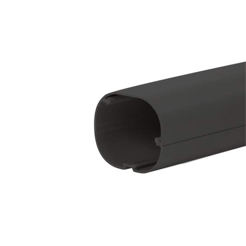 Leidinggoot PVC Zwart Inoac CD-75BK 75x64 mm 1,5 meter