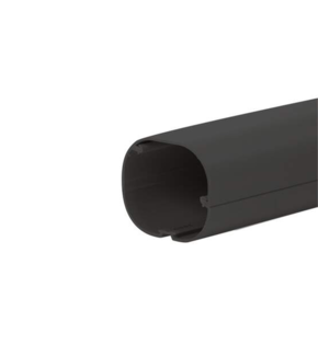 Leidinggoot PVC Zwart Inoac CD-75BK 75x64 mm 0,5 meter