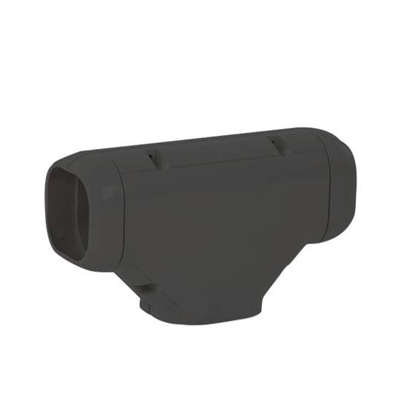 T-Stuk PVC Zwart Inoac NT-75BK 75 mm