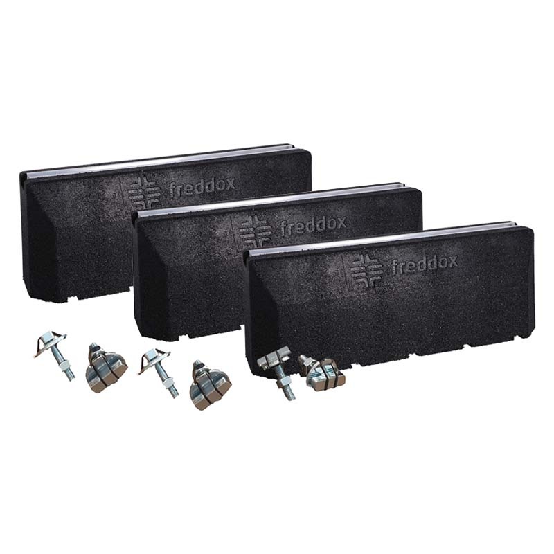 Warmtepomp Opstelbalken Voeten Set van 3 stuks 60cm Extra Hoog