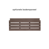 WAC115 Airco Omkasting Houtcomposiet Bruin M