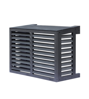 WAC100 Airco Omkasting Houtcomposiet Grijs S