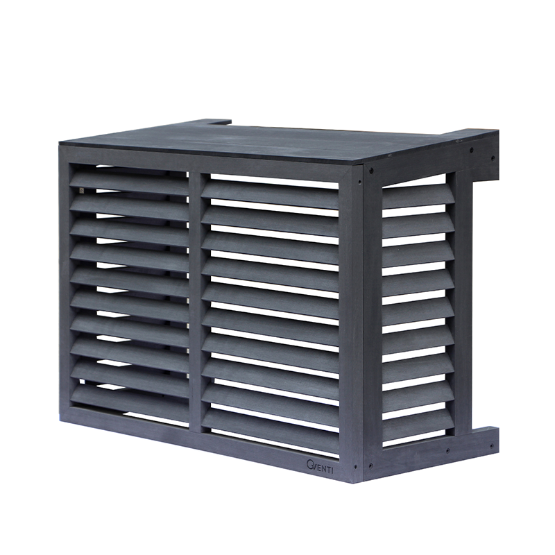 WAC100 Airco Omkasting Houtcomposiet Grijs S